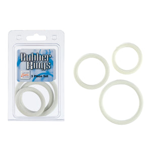 Rubber Ring White 3pc Set - iVenuss