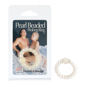 Pearl Bead Prolong Ring White - iVenuss
