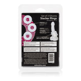 Set Of 3 Silicone Stacker Rings - iVenuss