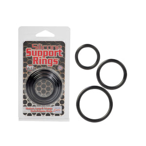 Silicone Support Rings Black - iVenuss