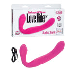 Rechargeable Love Rider Strap On Pink - iVenuss