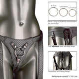 Her Royal Harness The Regal Queen Pewter - iVenuss