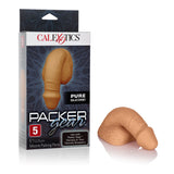 Packer Gear 5in Silicone Penis Tan - iVenuss