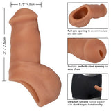 Packer Gear 5in Ultra Soft Silicone Stp Brown - iVenuss