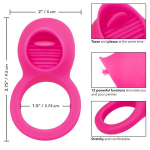 Silicone Rechargeable Teasing Tongue Enhancer - iVenuss