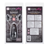 Nipple Play Nipple Teasers Vibrating & Heated Black - iVenuss