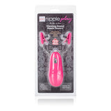 Nipple Play Nipple Teasers Vibrating Heated Pink - iVenuss
