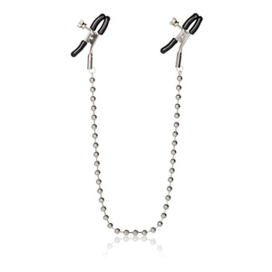 Nipple Play Nipple Clamps Silver Beaded - iVenuss