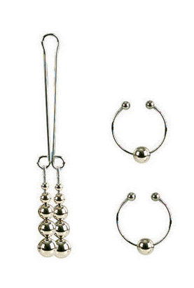 Intimate Play Nipple-clit Non- Piercing Silver - iVenuss