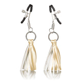 Nipple Play Playful Tassels Nipple Clamps Gold - iVenuss