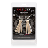 Nipple Play Playful Tassels Nipple Clamps Gold - iVenuss