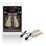 Nipple Play Playful Tassels Nipple Clamps Gold - iVenuss
