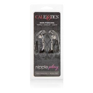Nipple Play Non Piercing Nipple Jewelry Onyx - iVenuss