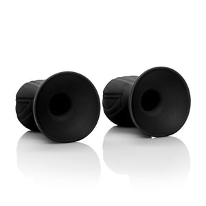 Nipple Play Silicone Pro Nipple Suckers Black - iVenuss