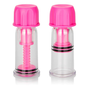 Nipple Play Vacuum Twist Suckers Pink - iVenuss
