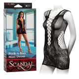 Scandal Peek-a-boo Mini Dress (out August)