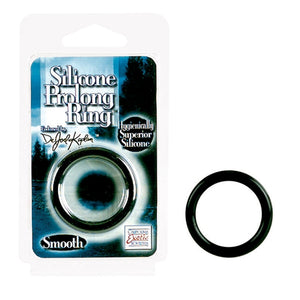 Dr Joel Silicone Prolong Ring Black - iVenuss