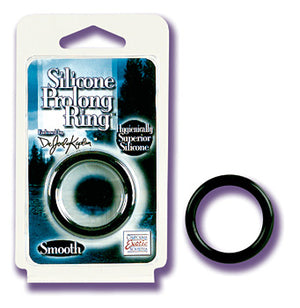 Dr Joel Silicone Prolong Ring Black - iVenuss