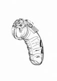 Mancage Chastity 4.5in Transparent Model 04 - iVenuss