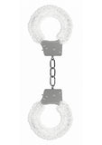 Beginner's Handcuffs Furry White - iVenuss