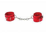 Leather Cuffs Red - iVenuss