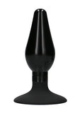 Interchangeable Butt Plug Set Pointed Medium Black