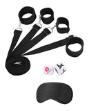 Under Bed Bindings Restraint Kit Black - iVenuss