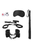 Bed Post Bindings Restraint Kit Black - iVenuss