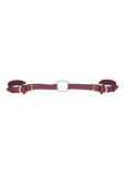 Ouch Halo Handcuff W Connector Burgundy