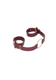 Ouch Halo Handcuff W Connector Burgundy