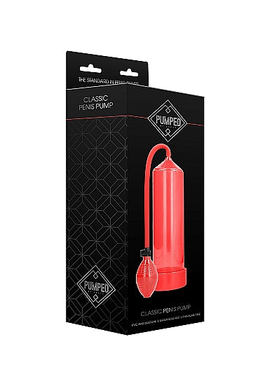 Pumped Classic Penis Pump Red
