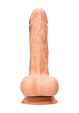 Realrock 7in Dong Flesh W- Testicles