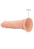 Realrock 8in Dong Flesh W-o Testicles