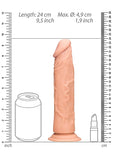Realrock 9in Dong Flesh W-o Testicles
