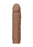 Realrock Penis Sleeve 7in Tan