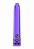 Royal Gems Shiny Purple Abs Bullet Rechargeable