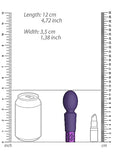 Royal Gems Brilliant Purple Rechargeable Silicone Bullet