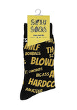Sexy Socks Sexy Words 36-41