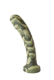 Major Dick Commando 7.25 Uncut Green Camo Dong " - iVenuss