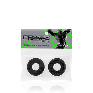 Power Stretch Donuts 2 Pack Black - iVenuss