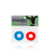 Power Stretch Donuts 2pk Red-blue