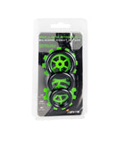 Silicone Stretchy Rings Black 3 Pack - iVenuss
