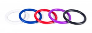 2in Nitrile C-rings Rainbow - iVenuss