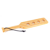 Wood Paddle 38cm W- 4 Holes Hearts