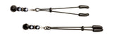 Black Tweezer Clamp Black W-beads - iVenuss