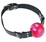 2in Red Ball Gag W-buckle - iVenuss