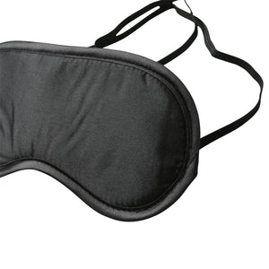 Sex & Mischief Satin Black Blindfold - iVenuss