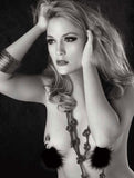 Sex & Mischief Feathered Nipple Clamps - iVenuss