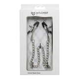 Sex & Mischief Chained Nipple Clamps - iVenuss
