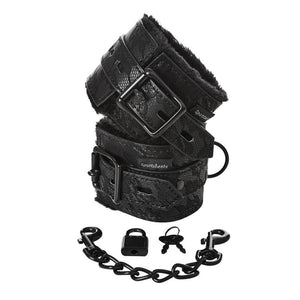 Sincerely Lace Fur Lined Hand Cuffs - iVenuss